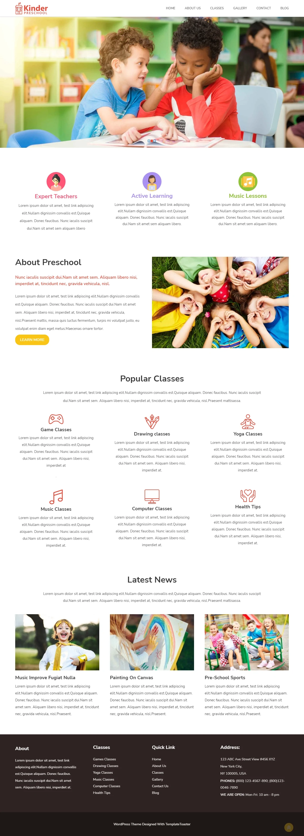 Criação de sites para cursos e escolas