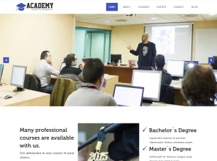 Criação de sites para cursos e escolas