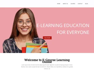 Criação de sites para cursos e escolas