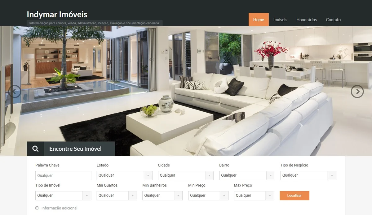 Criação de site para imobiliária e corretor de imóveis