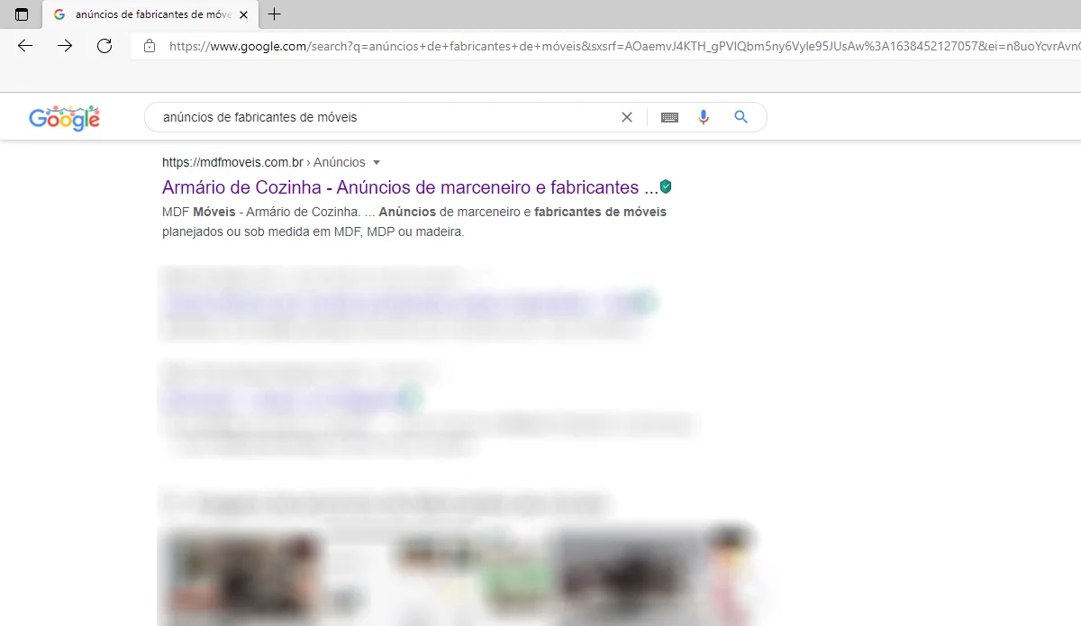 Criação de site para móveis planejados