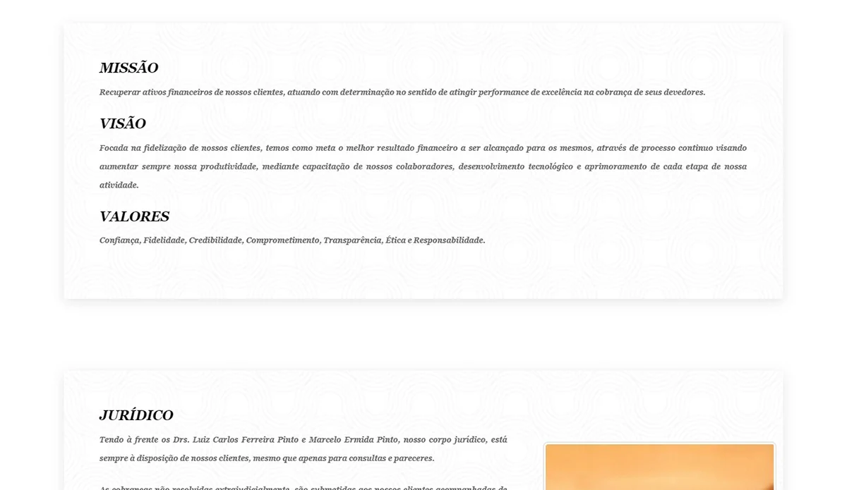 Criação de site para advogados