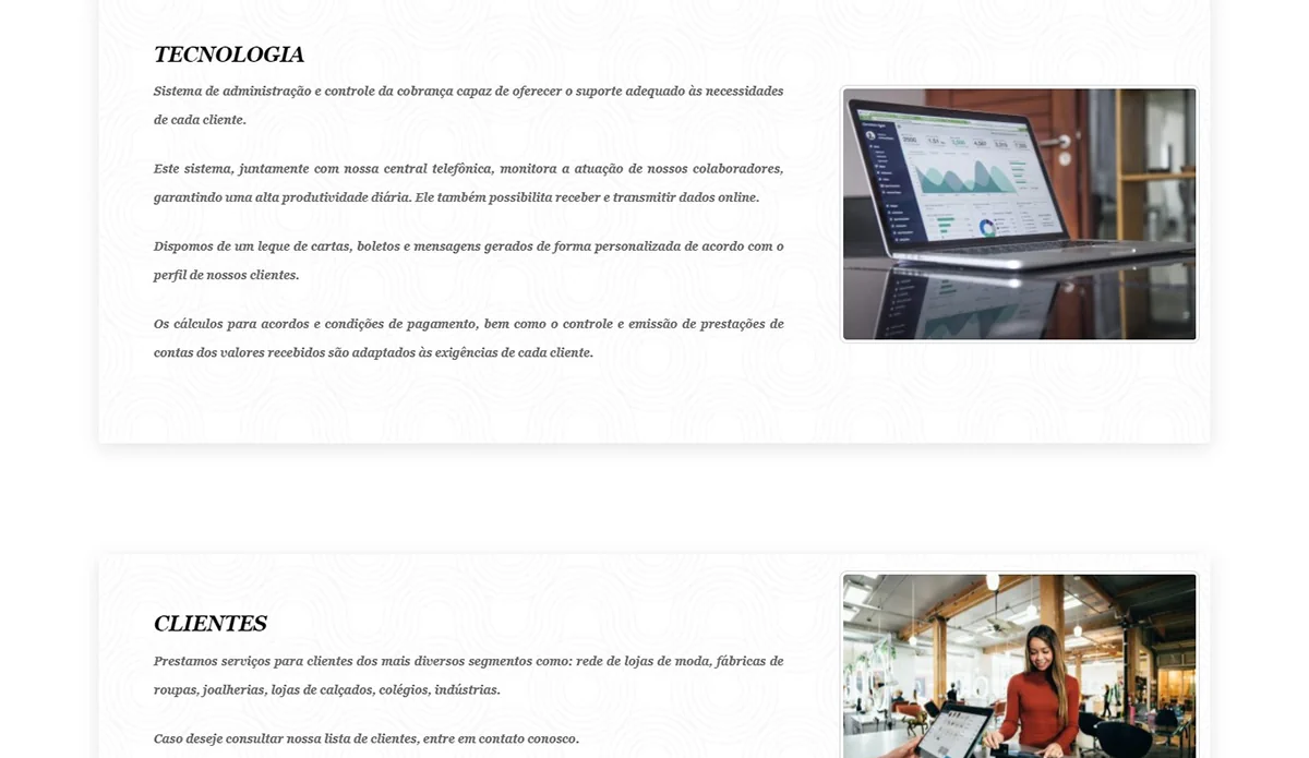 Criação de site para advogados